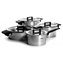 Woll Topfset Concept 4-teilig mit Deckel Edelstahl Induktion Ø 18,20,24,28 cm