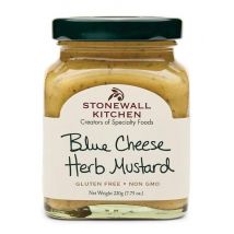 Stonewall Kitchen Blue Cheese Herb Mustard Senf mit Blauschimmelkäse 220 g