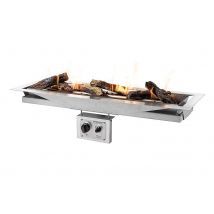 Happy Cocooning Feuertisch Einbaumodell rechteckig 990 x 320 x 240 mm
