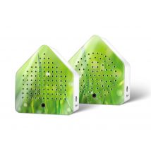 Zirpybox Meadow Grillen-Zirpen Grashüpfer mit Bewegungsmelder Akku USB weiß