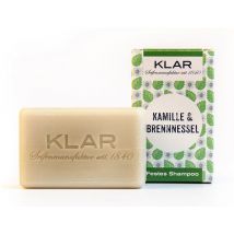 KLAR Festes Shampoo Kamille & Brennnessel (für störrisches Haar) 100g
