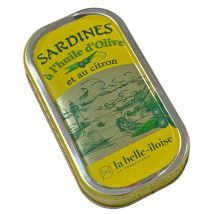 la belle-iloise Sardinen in Olivenöl und Zitrone (et au citron) - Dose 69 g