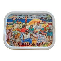 La Quiberonnaise Jahrgangssardinen 2023 in kreolischer Marinade - Dose 115g