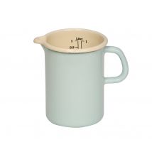 Riess Küchenmaß Emaille Messbecher Pastell Türkis 10cm