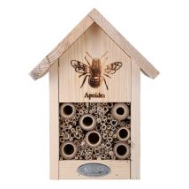 Insektenhotel Holz Bienenhotel Bienenhaus Nisthilfe für Bienen Wildbienen