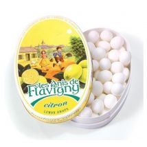 Les Anis de Flavigny Zitrone Citron Bonbons mit Zitronengeschmack 50g Dose
