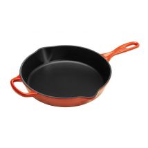 Le Creuset Brat- und Servierpfanne Hoch Gusseisen Ofenrot 26cm