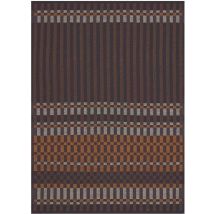 Le Jacquard Français Geschirrtuch Origin Rythme Ecorce Braun 60x80 Baumwolle
