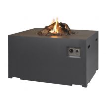 Happy Cocooning Lounge & Dining Feuertisch rechteckig grau 1070 x 800 x 670 mm