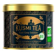 Kusmi Tea Earl Grey Intense BIO Schwarzer Tee Bergamotte Zitrone - Dose 100 g