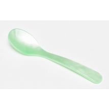 G.F. Heim Söhne Eierlöffel Acrylglas Perlmutt Optik Apfelgrün