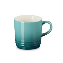 Le Creuset Tasse Becher Steinzeug Bleu Riviera Blau 100 ml