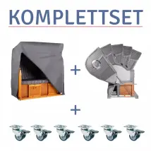 Zubehör Komplettset zum Strandkorb Norderney XXL/Amrum Grande XXL