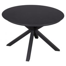 Tisch Malaga 120cm rund dark grey Aluminium