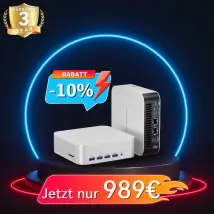 ??NEU: GEEKOM A9 Max Mini-PC | AMD Ryzen? AI 9 HX 370 - Ryzen AI 9 HX 370 32GB RAM + 2TB SSD