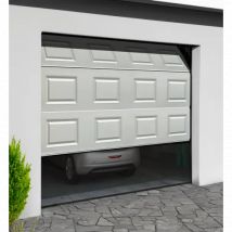 Porte de garage sectionnelle manuelle à cassette - Couleurs & Dimensions sur mesure - Fabrication Française - Gefradis