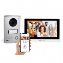 Interphone vidéo connecté filaire VISIODOOR WI-FI - Fabrication Française - Sens d'ouverture au choix - Avec ou sans motorisation - SENTINEL SCS