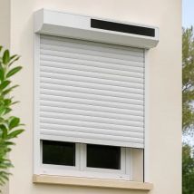 Volet Roulant Solaire PVC Rénovation (moteur SOMFY RS100 Solar io) - Couleurs & Dimensions sur mesure - Fabrication Française - Gefradis