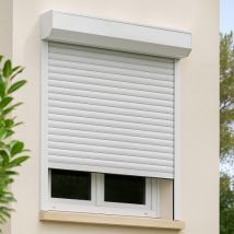 Volet Roulant Rénovation Alu motorisé radio SOMFY io RS100 - Couleurs & Dimensions sur mesure - Fabrication Française - Gefradis