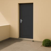 Porte d'entrée PVC couleur design 102-4