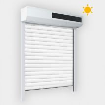Volet Roulant Solaire PVC Rénovation (moteur SIMU) - Couleurs & Dimensions sur mesure - Fabrication Française - Gefradis