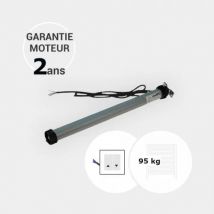 Moteur filaire 50 Nm de volet roulant pour tablier jusqu'à 95 kg (axe ZF de 54 mm) - Couleurs & Dimensions sur mesure - Fabrication Française - Gefrad
