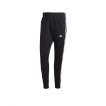 ADIDAS Herren Jogginghose Essentials French Terry Tapered Cuff 3-Streifen schwarz | XXL
