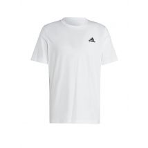 ADIDAS Herren T-Shirt Essentials Single Jersey Embroidered Small Logo  weiss | XXL