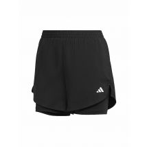 ADIDAS Damen Fitnessshort 2in1 schwarz | S