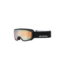 ALPINA Kinder Skibrille Scarabeo JR HM schwarz