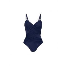 ANITA Damen Badeanzug Floral Illusion dunkelblau | 38E