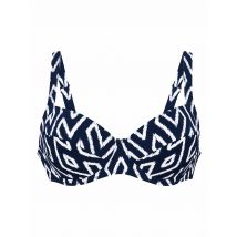 ANITA Damen Bikinioberteil Tribal Monotones dunkelblau | 40F