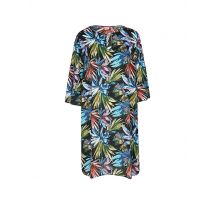 ANITA Damen Kleid Night Flowers bunt | XL