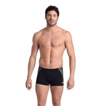 ARENA Herren Beinbadehose Camo Kikko schwarz | 46