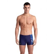 ARENA Herren Beinbadehose Splash Point dunkelblau | 52