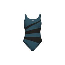 ARENA Damen Badeanzug Isabella Wing Back C dunkelgrün | 40C