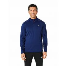 ASICS Herren Laufshirt Road Winter 1/2 Zip blau | S