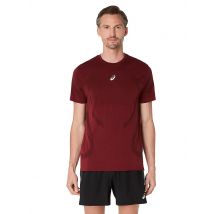 ASICS Herren Laufshirt Road Seamless dunkelrot | M