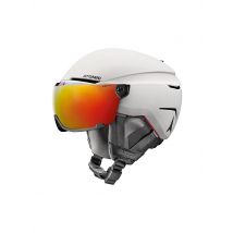 ATOMIC Skihelm Savor Amid Visor HD weiss | 51-55CM