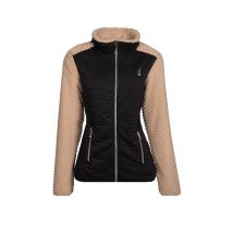 AULP Damen Fleecejacke Vahan Faux Fur braun | M