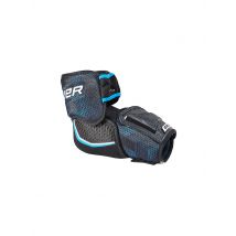 BAUER Jugend Hockey-Ellbogenschoner X Elbow Pad Intermediate schwarz | M/24-27CM