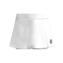 BIDI BADU Damen Tennisskort Crew Wavy weiss | S