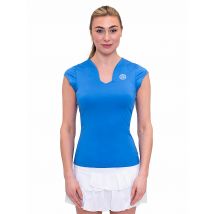 BIDI BADU Damen Tennisshirt Crew blau | XS