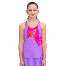 BIDI BADU Mädchen Tennistank Spike lila | 128