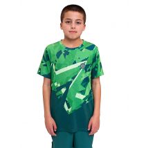 BIDI BADU Jungen Tennisshirt Spike dunkelgrün | 128