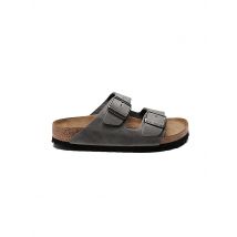 BIRKENSTOCK Herren Pantoletten Arizon Soft Footbed grau | 43