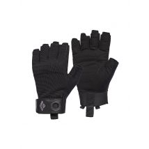 BLACK DIAMOND Klettersteig-Handschuhe Crag Half Finger schwarz | M