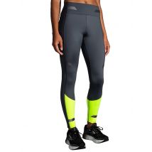 BROOKS Damen Lauftight Run Visible Tight grau | S