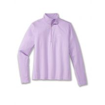 BROOKS Damen Laufshirt Dash 1/2 Zip 2.0 lila | L