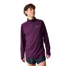 BROOKS Herren Lauf Zipshirt Dash 3.0 dunkelrot | S